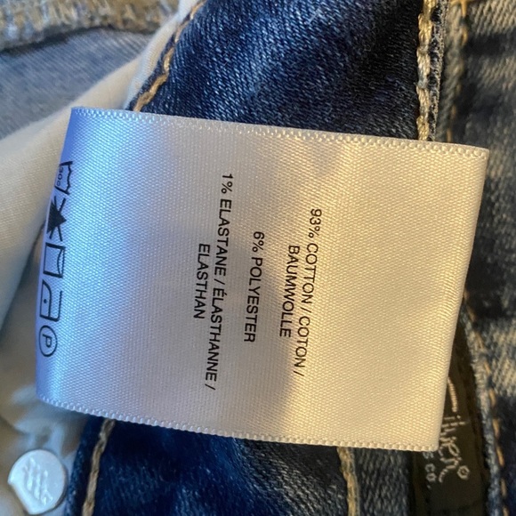 Silver Jeans Women's Straight Leg in Deep Blue - Picture 4 of 6